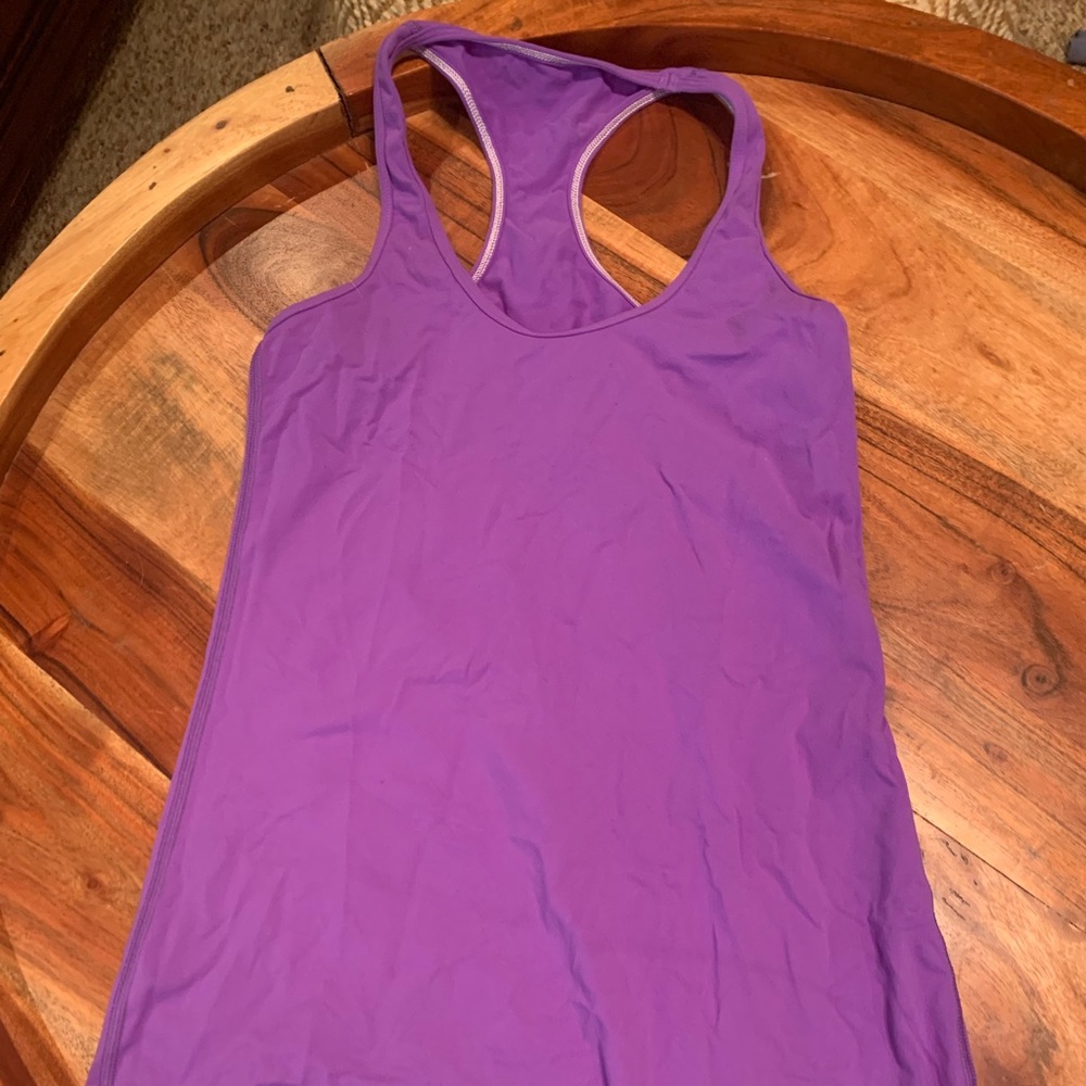 Lululemon periwinkle / purple tank top size 2/4